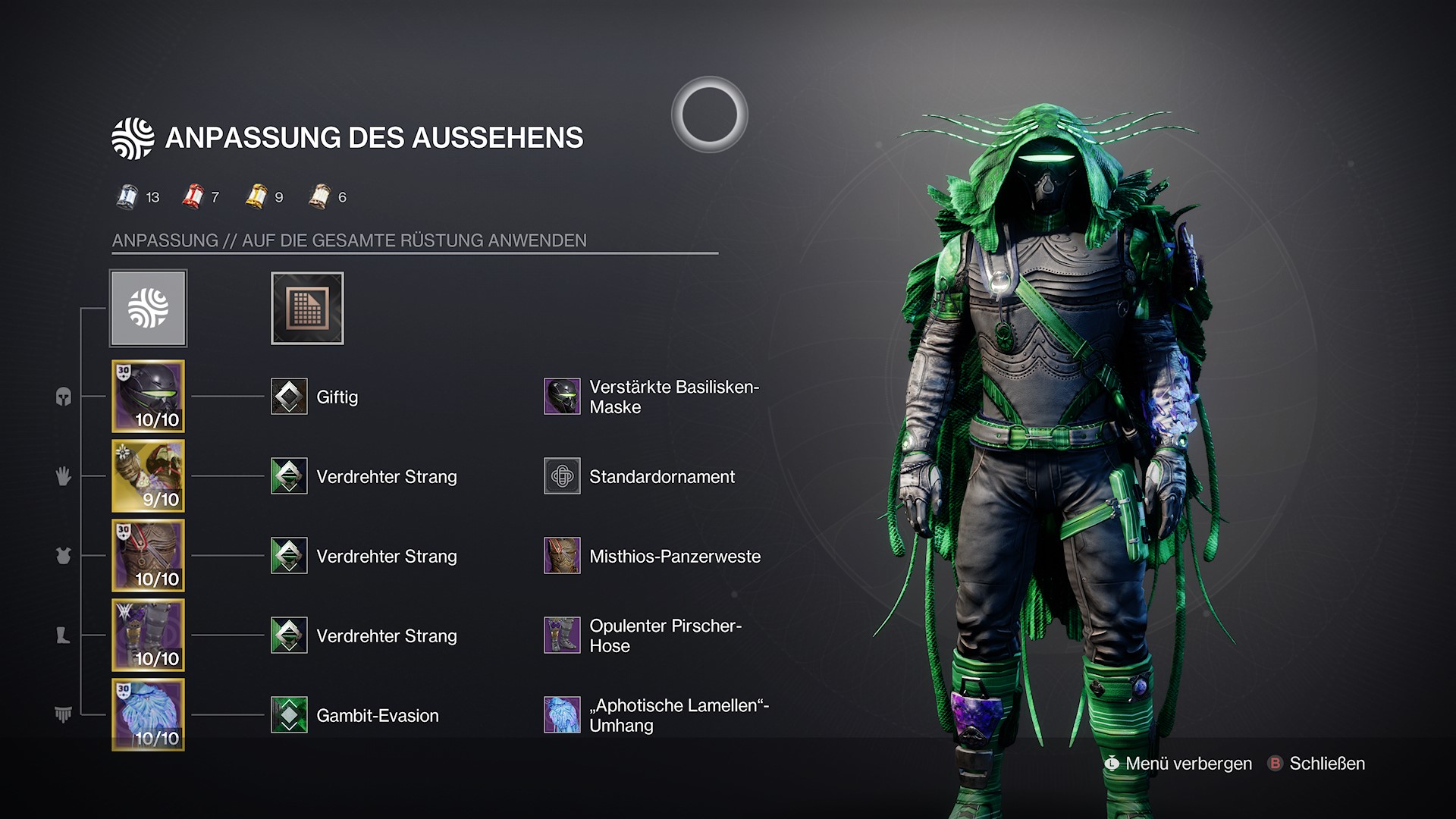 Ausrüstungsbild von Papst P.M.